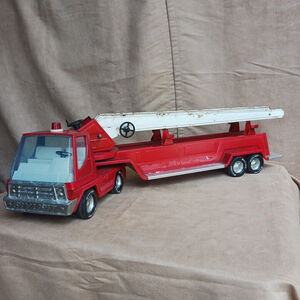 Nylint Fire Department Pressed Steel Toy Truck Vintage